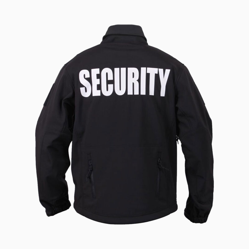 Spec Ops Soft Shell Security Jacket BLACK 2