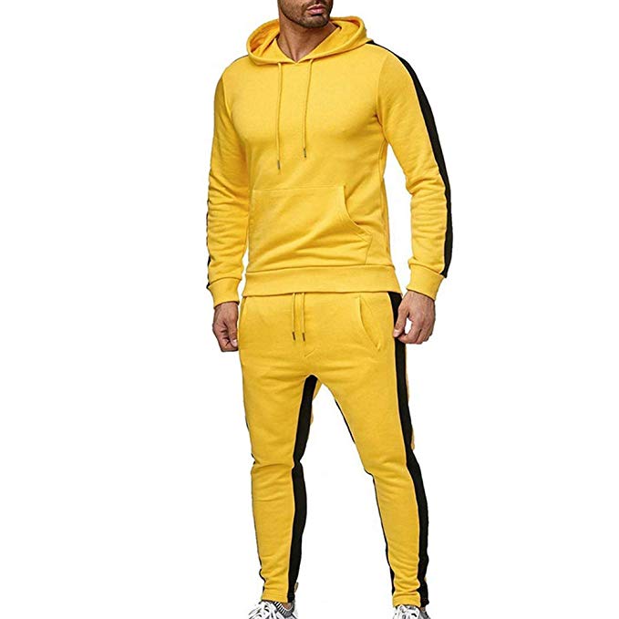 Yellow And Black Tracksuits